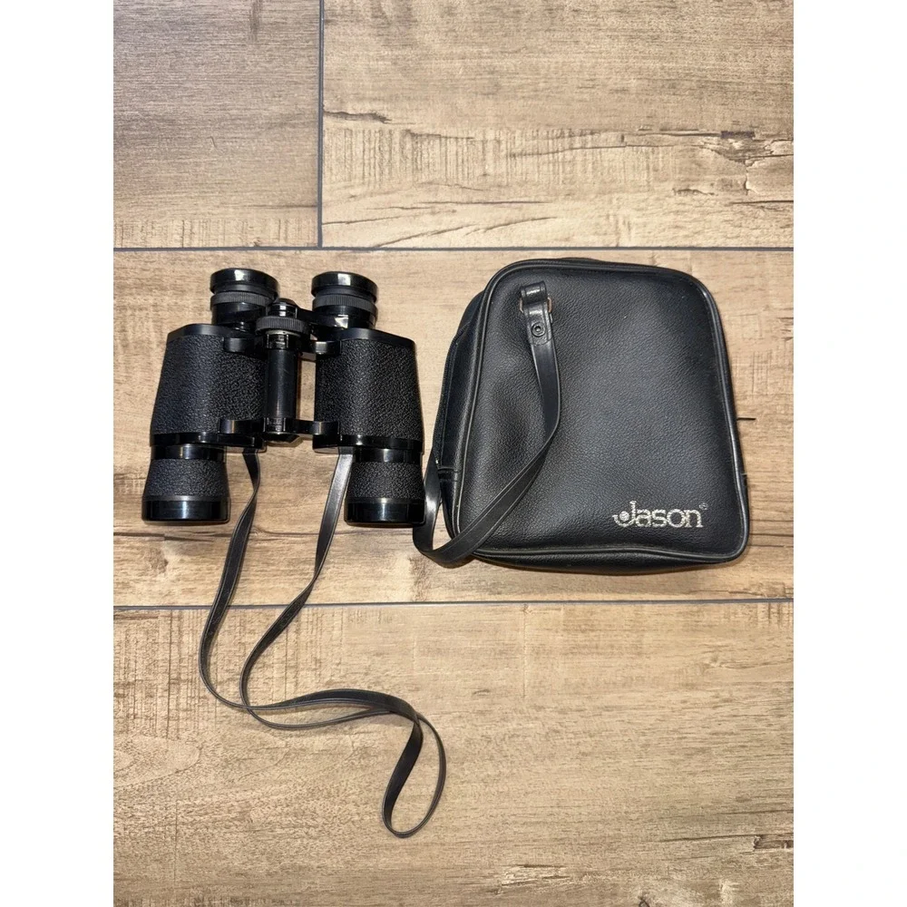 Jason‎ Mercury 7x35 Binoculars Model 1111 with Case Vintage Optics